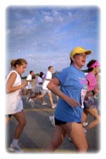 Group of Women Running