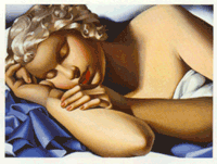 Tamara De Lempicka-Dormeuse, 1934