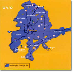 Voicestream Ohio Coverage Area